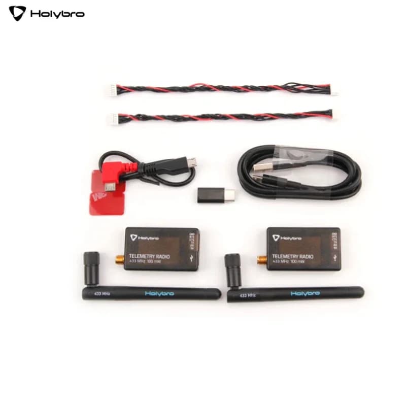 HolyBro SiK Telemetry Radio V3 100mW 500mW 433MHZ 915MHZ for APM Pixhawk Radiolink MINI PIX RC Drone Flight Controller 4