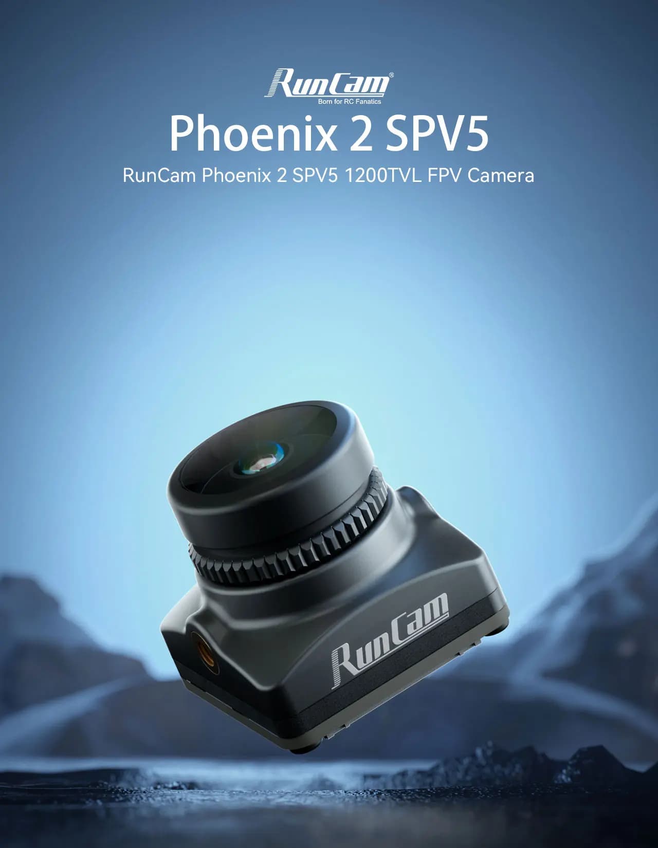 RunCam Phoenix 2 SP V5 Upgraded Night Version View for Night and Low Light Flying FPV Camera
