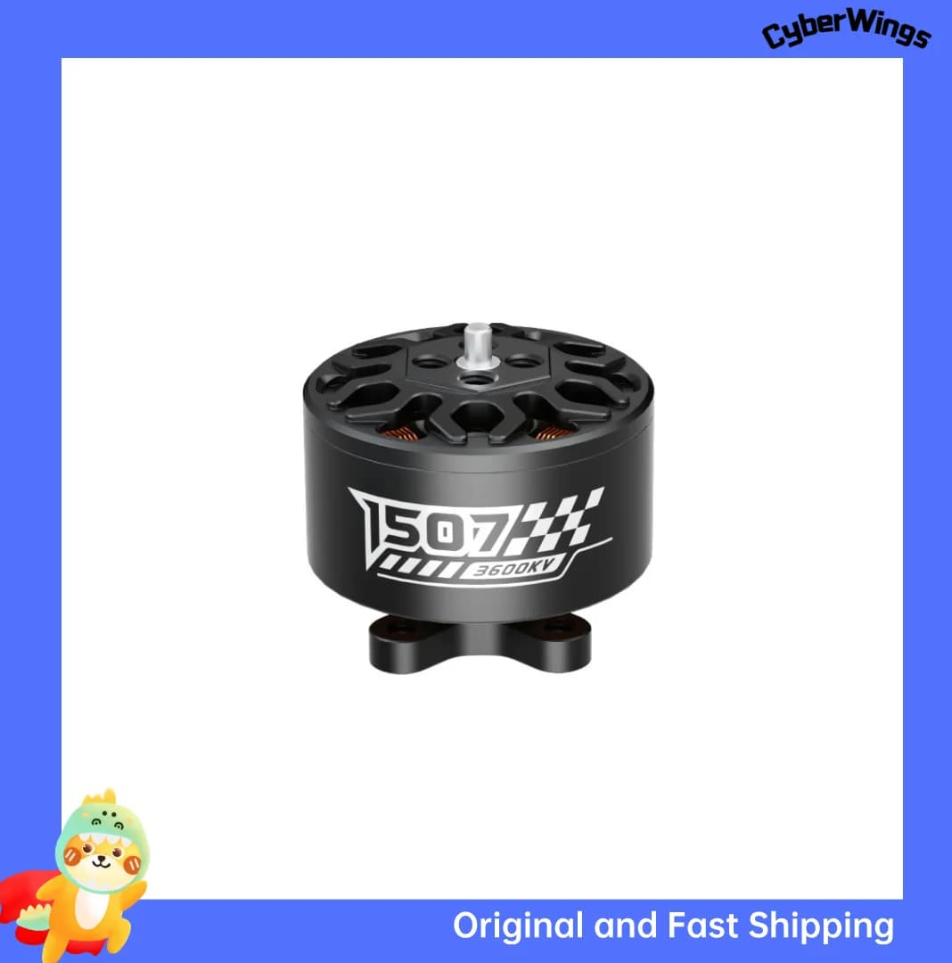 SpeedyBee 1507-3600KV Brushless Motor for SpeedyBee Master3X and other 3-3.6-inch FPV Racing Freestyle Quadcopters