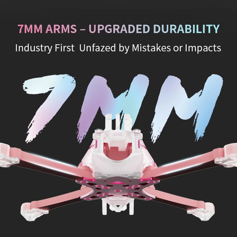 Axisflying Bando 5 5 Inch FPV Drone Frame Kit, True X Design for Freestyle Racing & Cinematic Shooting, High Strength Lightweigh