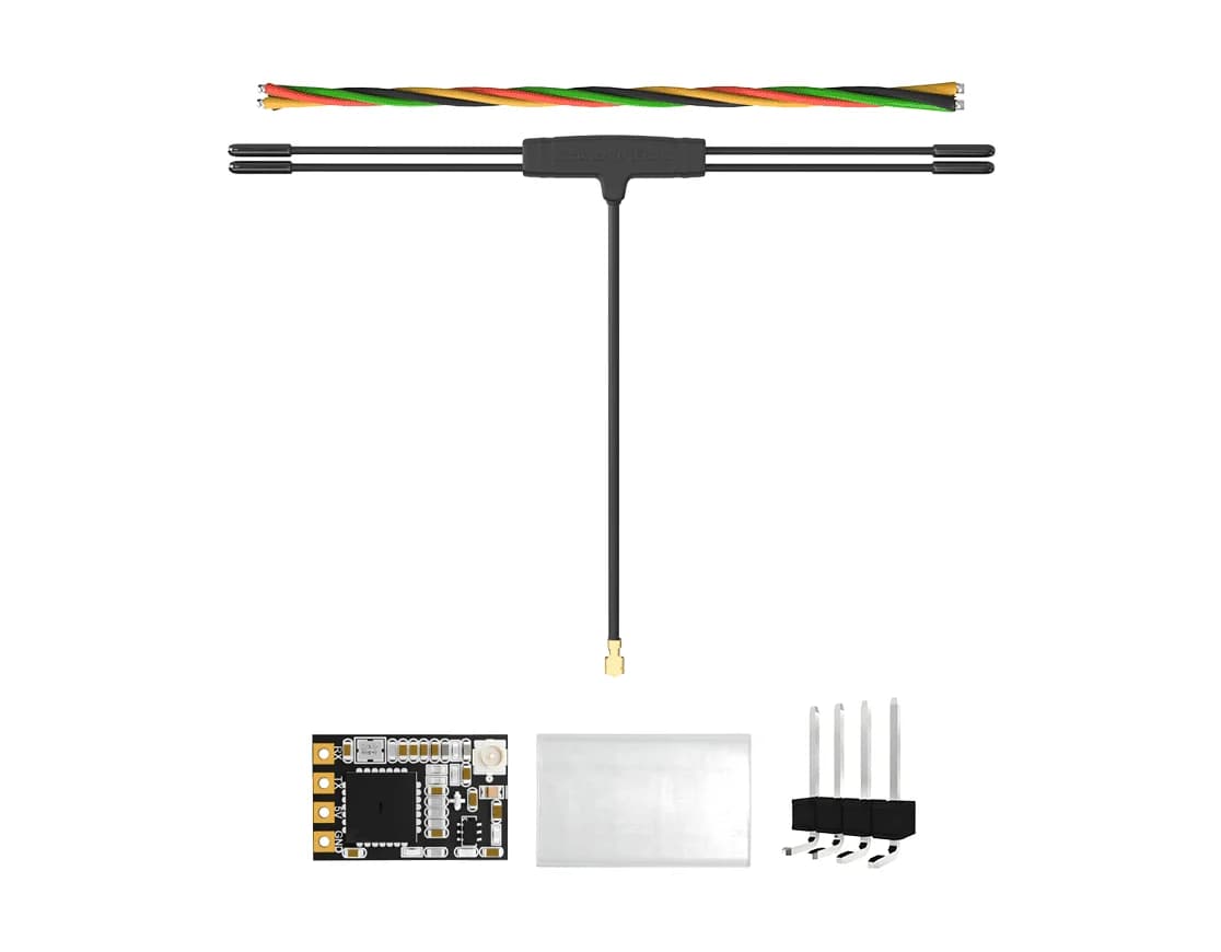 SpeedyBee Nano Receivers 2.4G 2.4G-TCXO ExpressLRS ELRS Receiver for FPV Freestyle Long Range Drones DIY Parts FPV 3