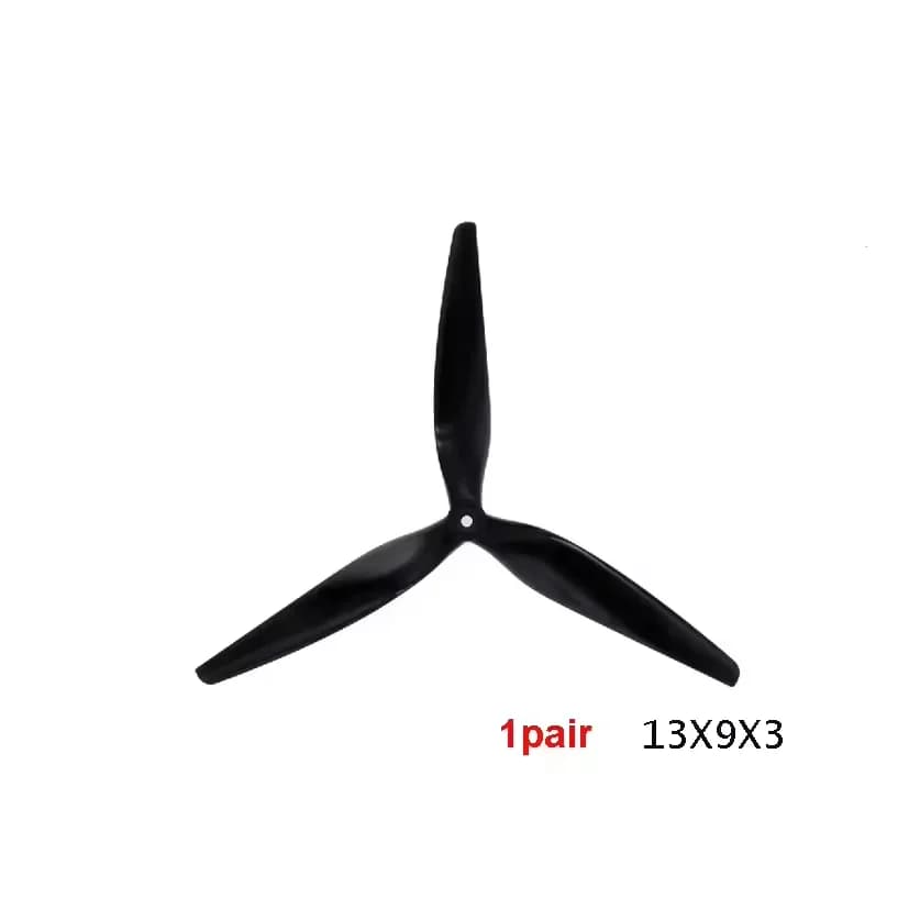 2pair HQProp 13X12X3 1312 V2 13X9X3 1390 V2 13inch 3-bladed CRN Propeller CW CCW For RC X-Class FPV Drone MultiRotor Model 5