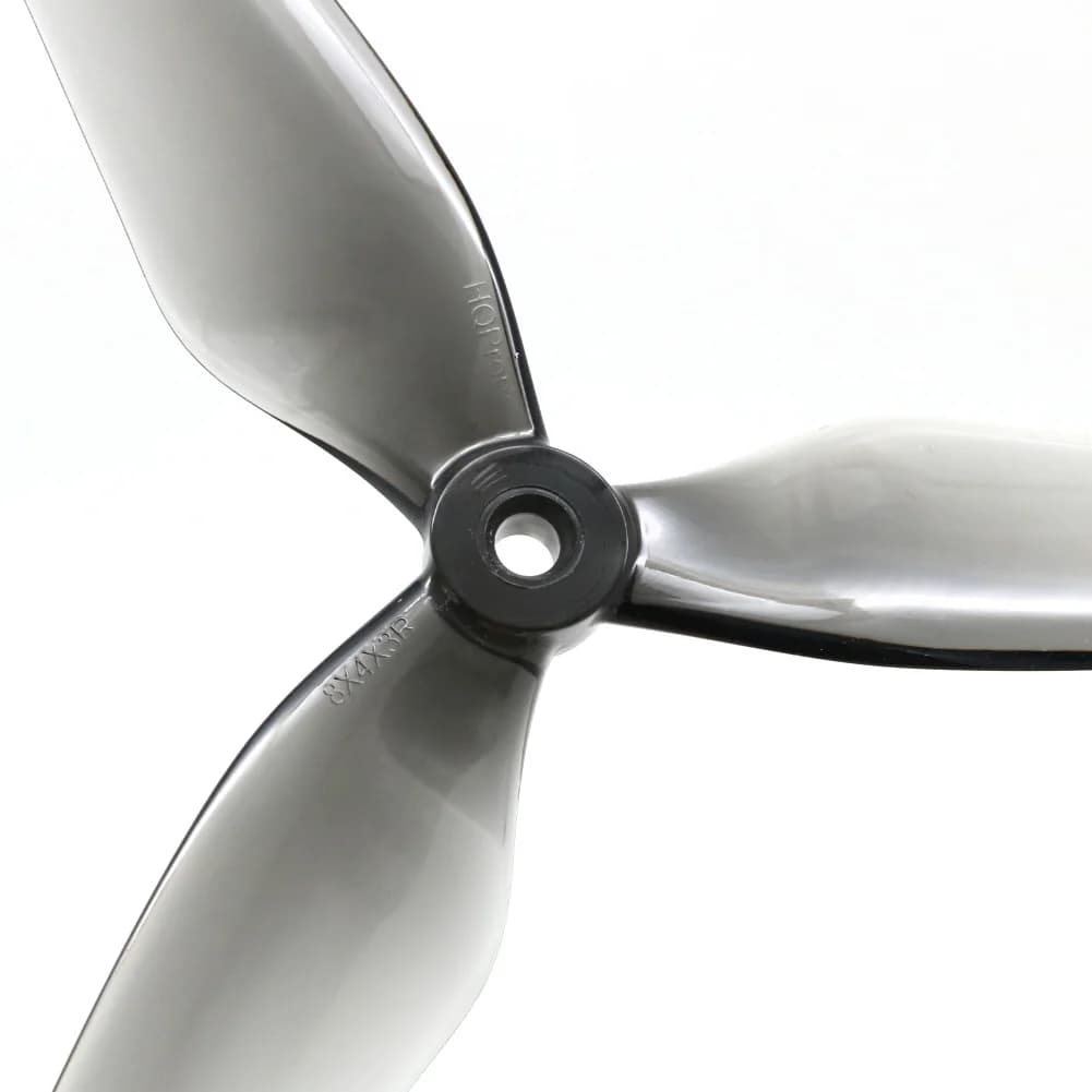 2/4Pair HQProp 8X4X3 8040 / 8X3.7X3 8037 3-Blade Propeller Black-Glass Fiber Nylon Propeller FPV Propeller for 8inch FPV Drones 6