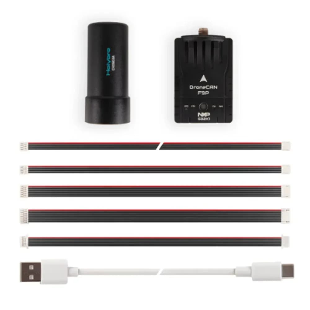 Holybro DroneCAN H-RTK F9P Helical GNSS System High-Precision Positioning for RC Quadcopter & Airplane Drones Accessories - 1