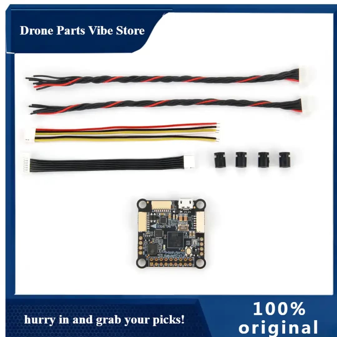 APNewest Holybro Kakute H7 v1.5 Flight Control ICM-42688-P SPA06 Barometer /Bluetooth BetaFlight/INAV/ArduPilot For FPV Racing - 1