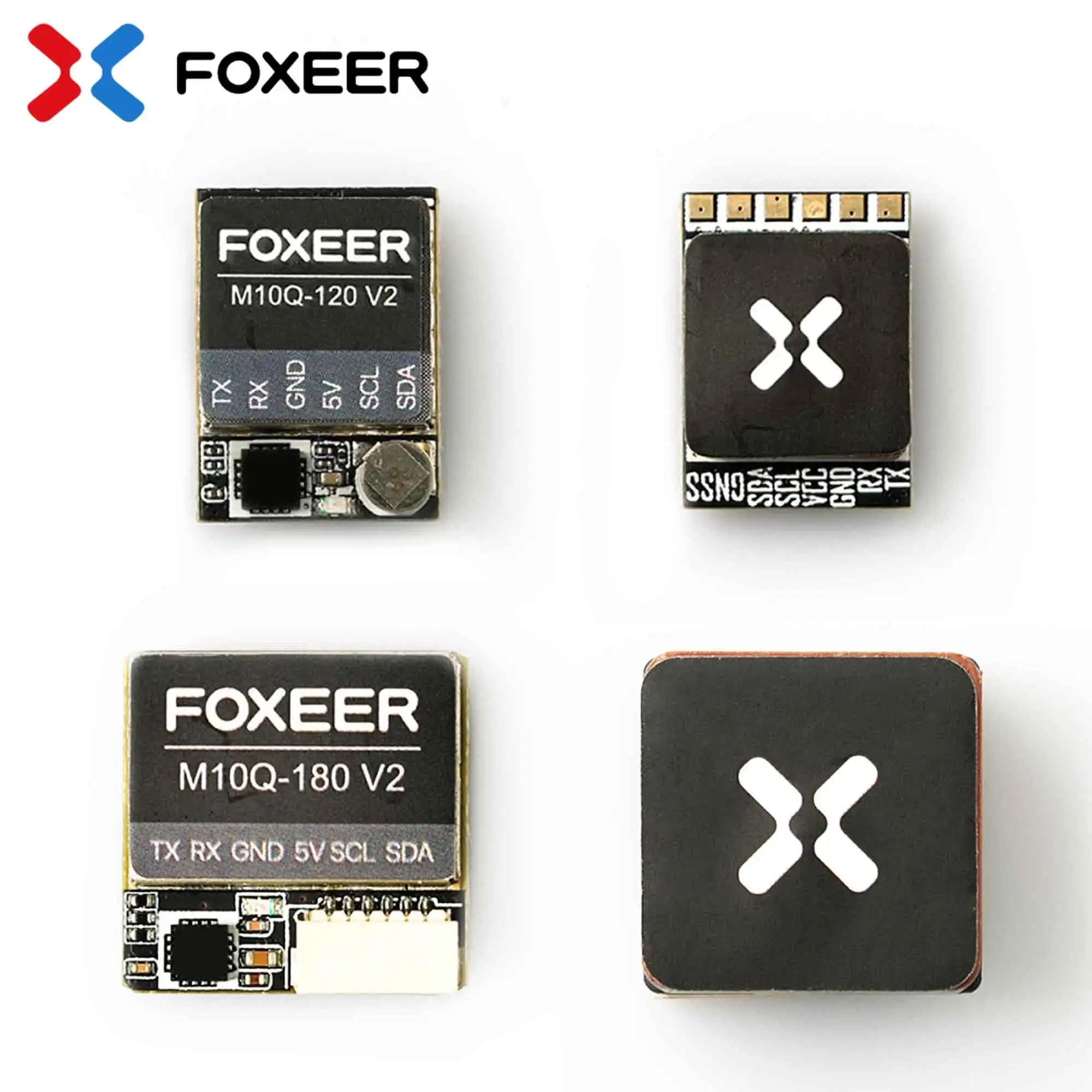 FOXEER M10Q V2 120 / 180 / 250 GPS IST8310 Compass Ceramic Antenna Bilid-in Battery Input Voltage 5V for RC FPV Freestyle Drone