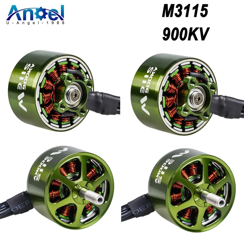 4 Pieces FLASHHOBBY Mars M3115 Brushless Motor 900KV 3-6S LiPo for FPV Freestyle Long Range DIY Parts - 1