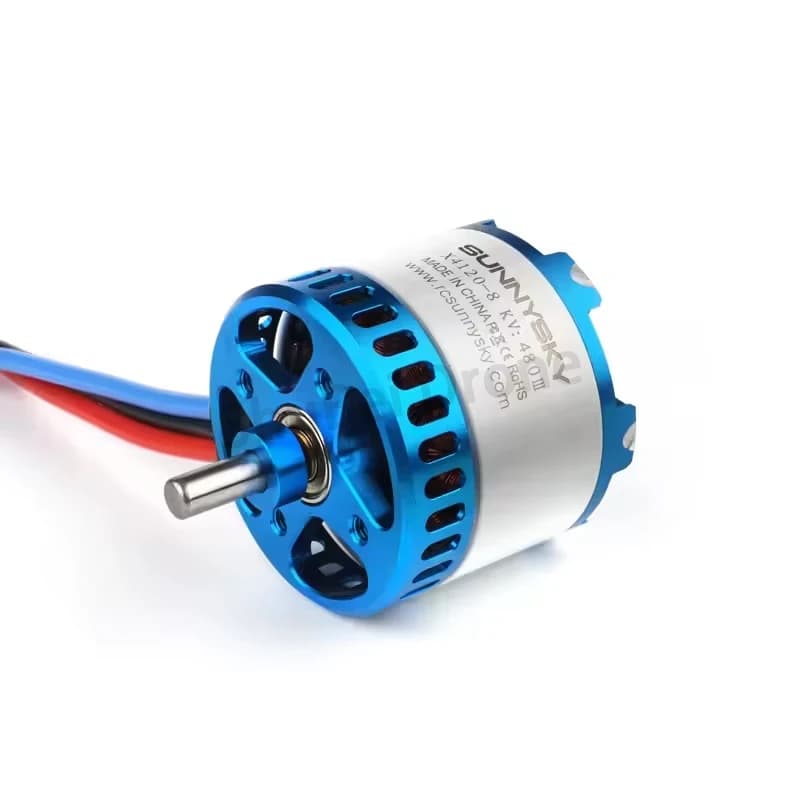 SUNNYSKY X4120-III X4125-III X4130-III KV230 KV260 KV210 KV250 KV380 KV520 High Effectiveness Brushless Motor for RC Fixed Wing 5
