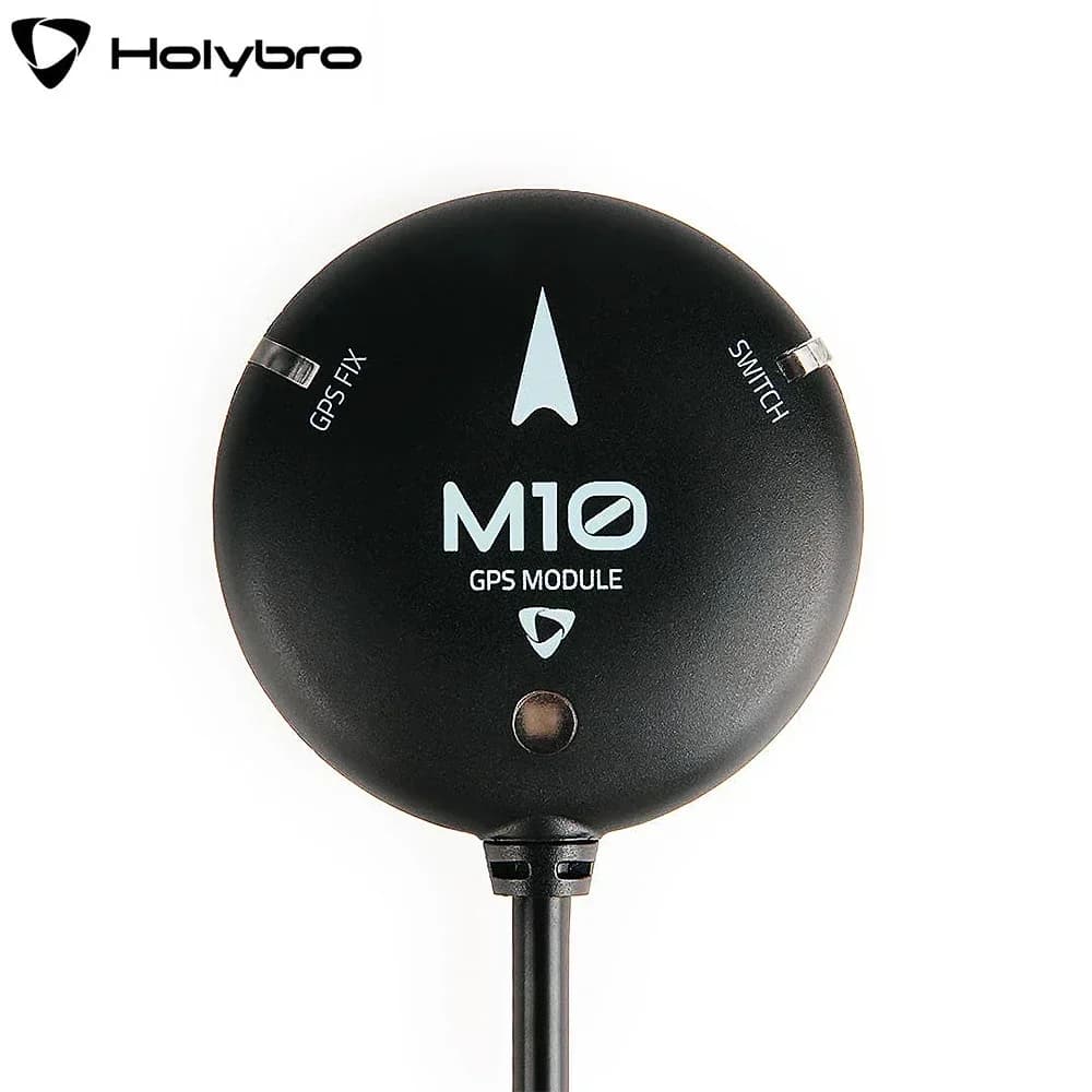 Holybro M10 GPS Module With Compass LED Indicator There Are 3 Different Connectors Options for Different Purpose RC FPV Drone - 1
