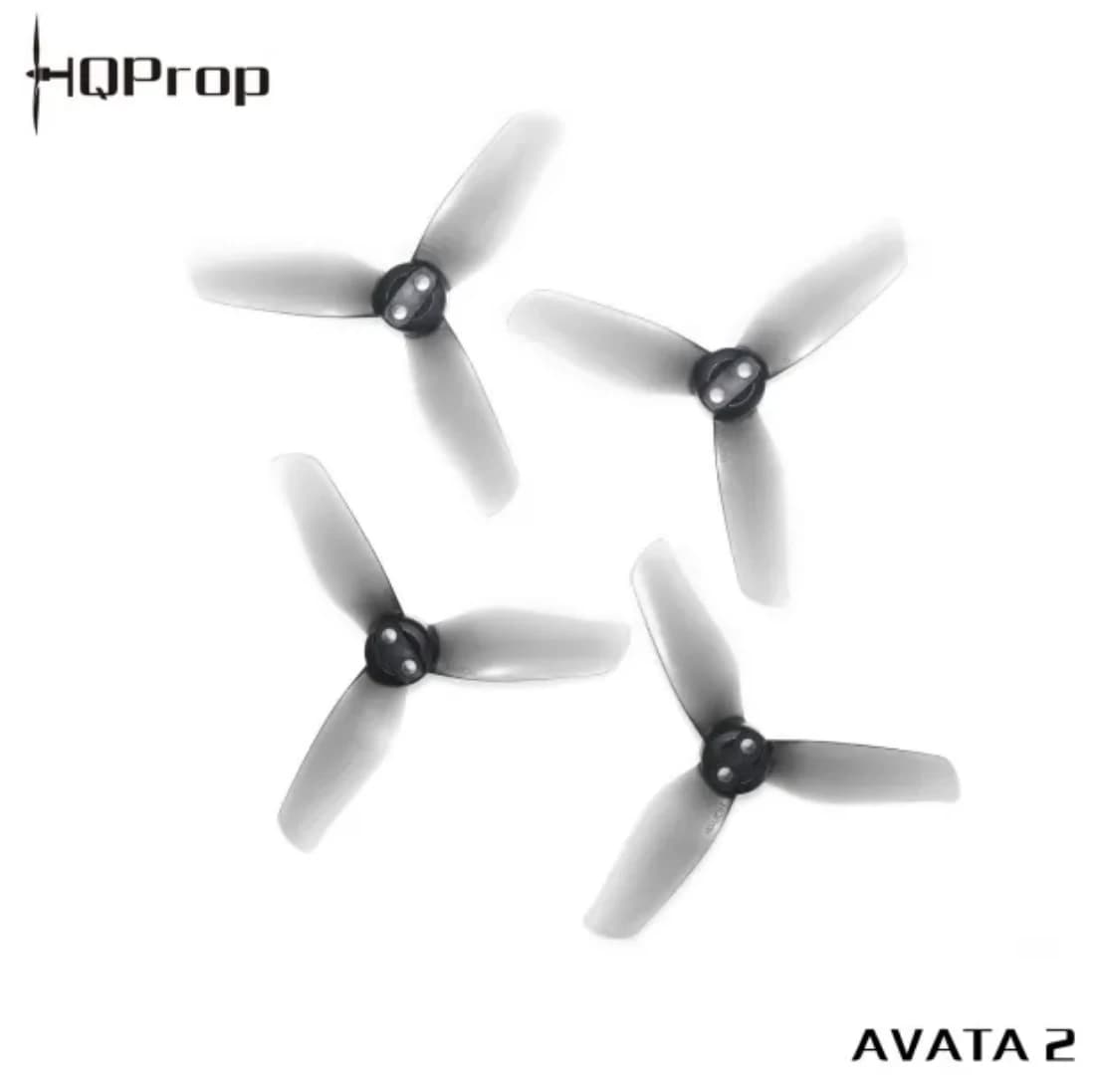 2/4 Pairs HQProp 3X3X3 Propeller 3Inch 3-Blade Prop Grey Poly Carbonate compatible DJI Avata 2 For FPV Racing Drone Parts - 1