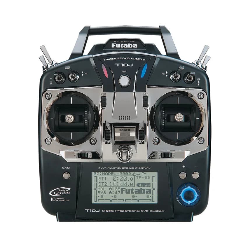 Futaba T10J 2.4GHz 10-Channels Remote Control With R3008SB Receiver For FPV Multicopter / Rc Drone / Rc Model Parts - 1