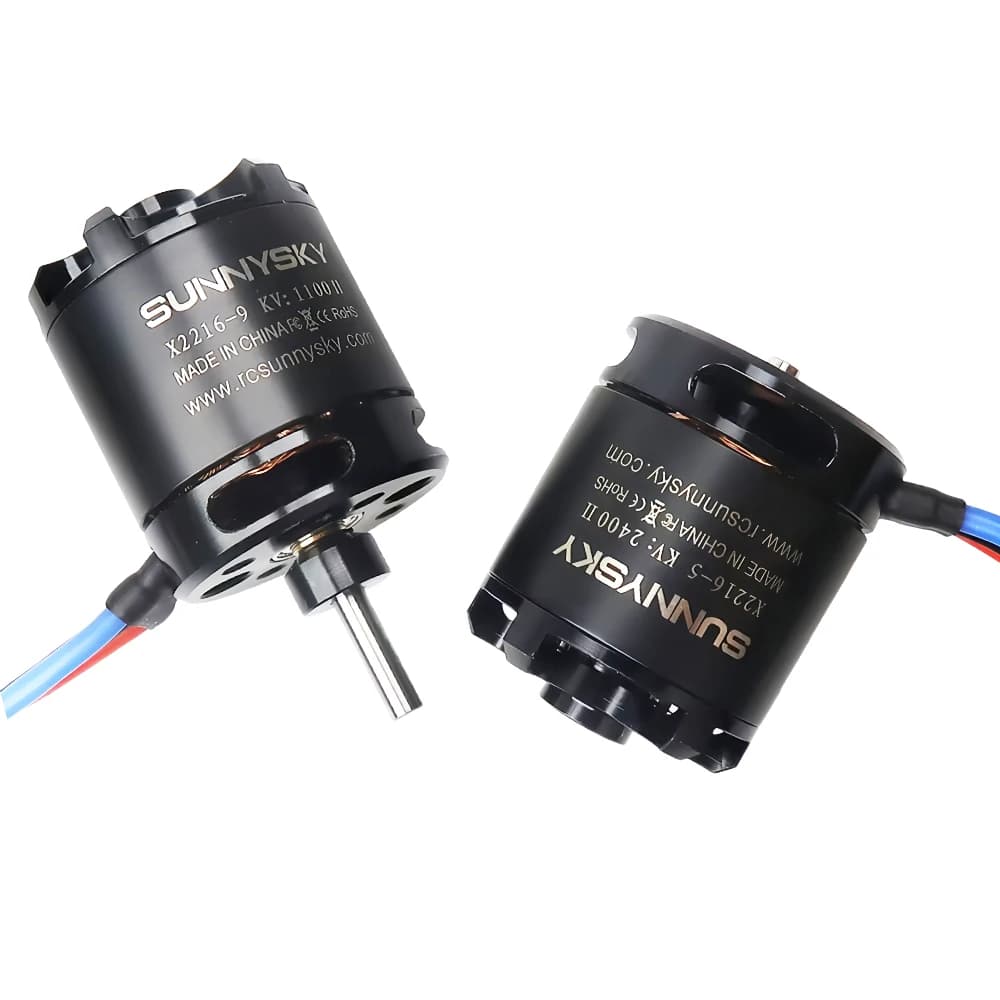 SunnySky X2216 2216 880KV 1250KV 1400KV 2400KV II Outrunner Brushless Motor For RC Models 3D Airplane Drone 6