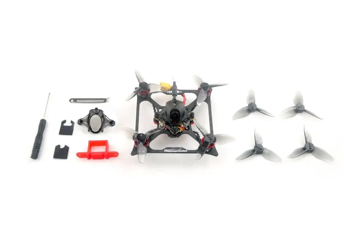 HappyModel Bassline 2S 2inch Micro FPV Toothpick Drone X12 5in1 AIO Flight Controller 2.4G ELRS 400mW EX1103 KV11000 $335.81$336.314 soldNew shoppers save $0.5Free shippingSee previewSimilar items 6