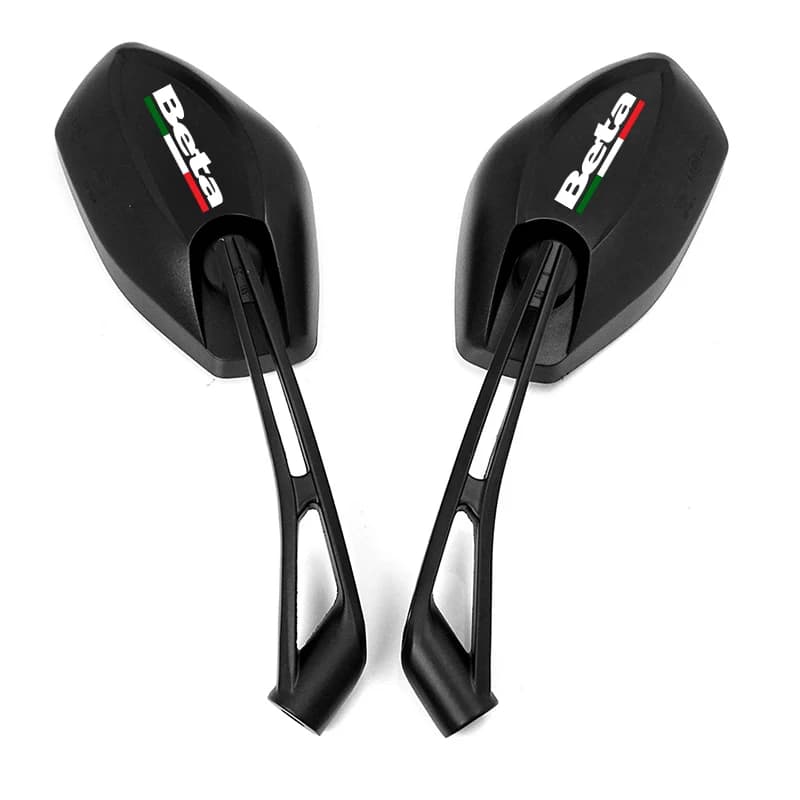 2pcs Wide Angle Motorcycle Rear View Mirrors Handlebar Rearview For Beta Evo rr 250 Racing Enduro Xtrainer fpv pavo20 pro 5in1