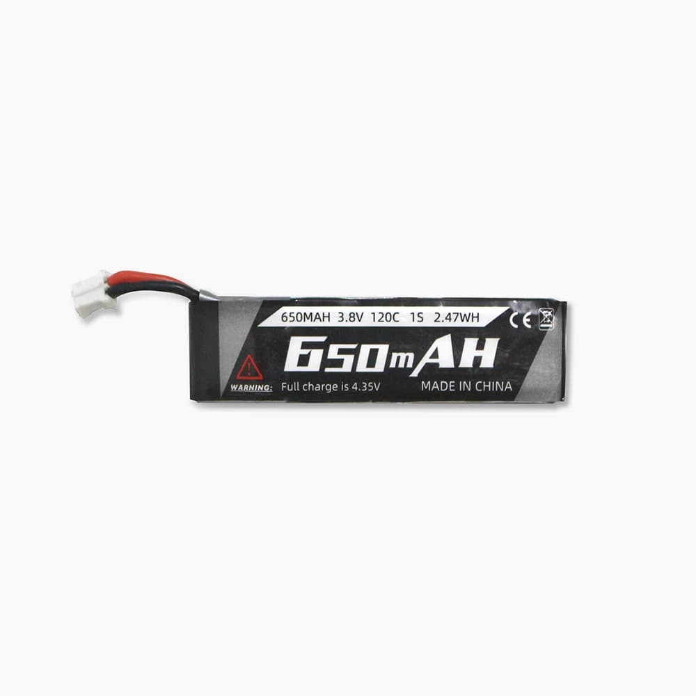 EMAX Official 1S 650mAh LiPo Battery 3.8v HV Charger PH2.0 Connector For Tinyhawk III Plus FPV Racing Drone Quadcopter 3