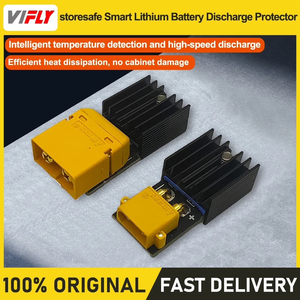 Vifly StoreSafe 2S-6S Lithium Battery Discharge Protector for Safe Storage Drone Crossing Battery Protection - 1