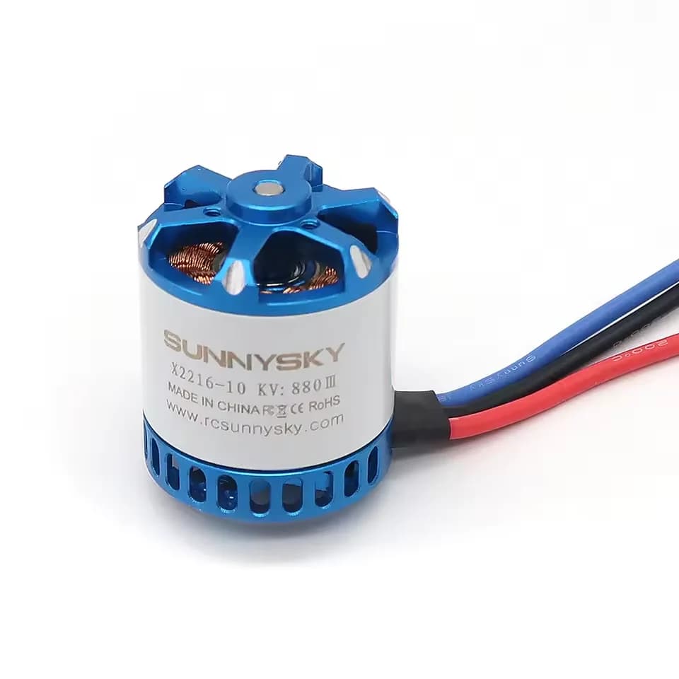 SunnySky X2212-III / X2216-III / X2220-III Brushless Motor 800KV/980KV/1250KV 3-4S Long/Short Shaft for RC FPV Drone & Airplane