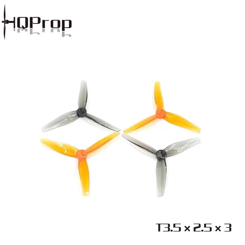 HQProp T3.5X2.5X3 3.5inch Propeller 3525 1.5mm Shaft 3-Blade Props For iFlight iH3 RC DIY FPV Racing Drone HQ Prop - 1