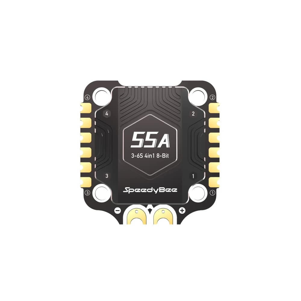 SpeedyBee F405 V4 BLS 55A 30x30 FC&ESC Stack 4in1 ESC Compatible with iNAV And BF Wireless Bluetooth 6