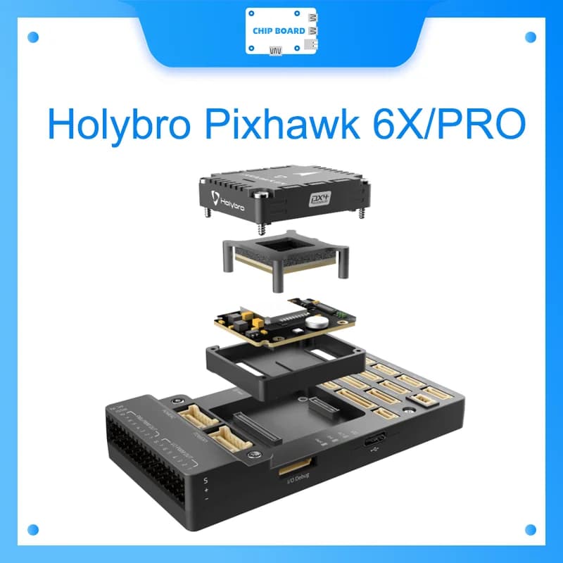 Holybro Pixhawk 6X PRO Flight Control PX4 Development Board Multi-axis Fixed Wing Droptop Drone - 1