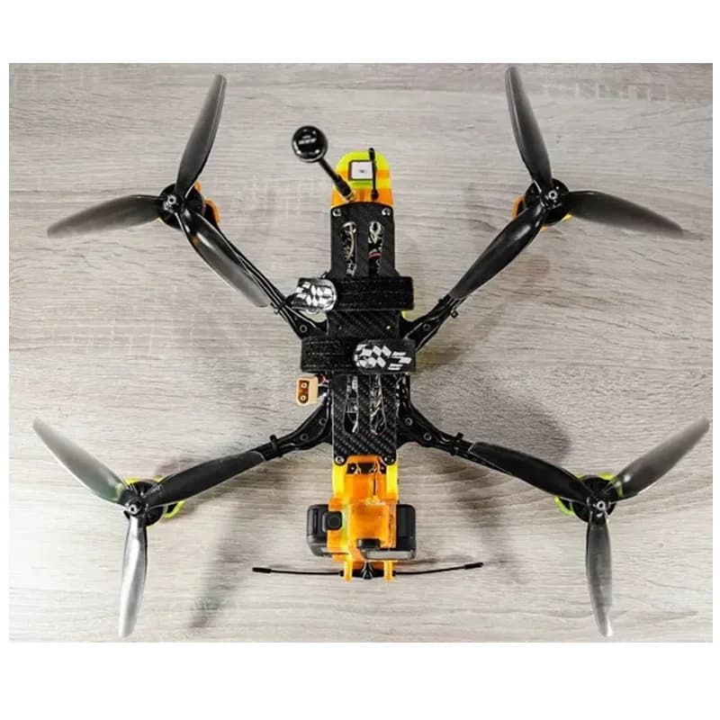 4/10 Pair HQProp 7X4X3 7040 7inch 3 blade/tri-blade Propeller (2CW+2CCW) Poly Carbonate Drone Aircraft Propeller 6