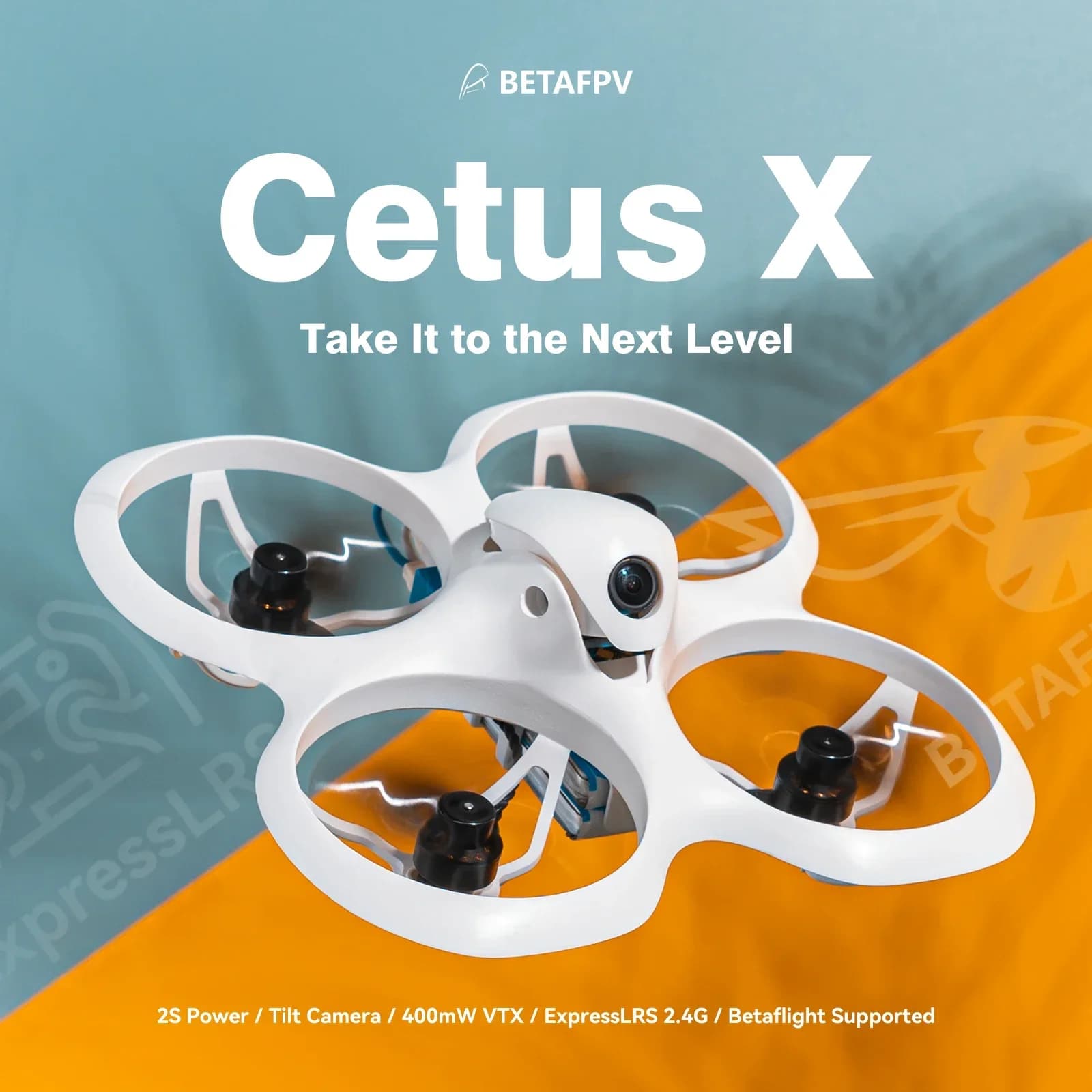 BETAFPV Cetus X Brushless FPV Quadcopter Adjustable Camera Indoor Racing Drone ELRS 2.4G Outdoor RC Helicopter - 1