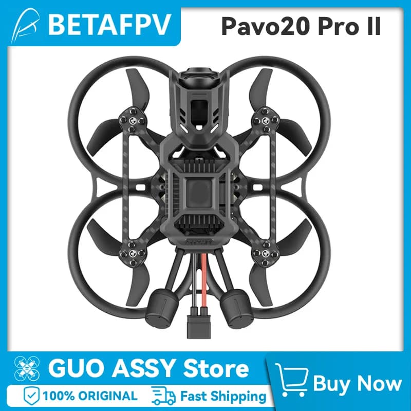 BETAFPV Pavo20 Pro II LAVA 2S/3S/4S 550mAh 75C Battery PNP Version - 1
