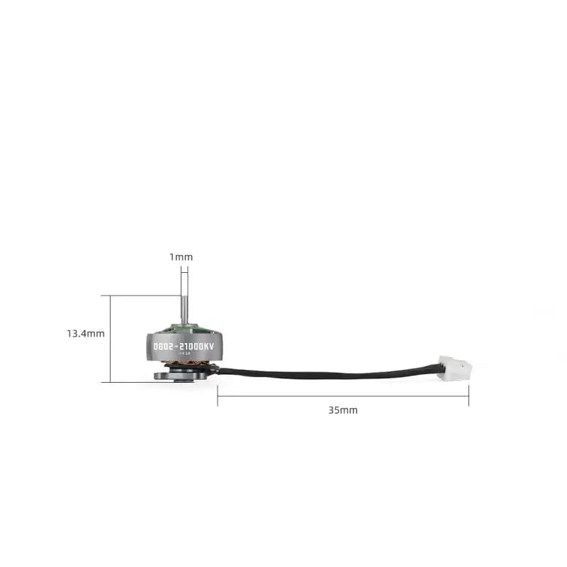 HGLRC SPECTER 0802 Brushless Motor 21000KV 1S LIPO Compatible 31mm/41mm Propeller for FPV Freestyle Tinywhoop Drone 4