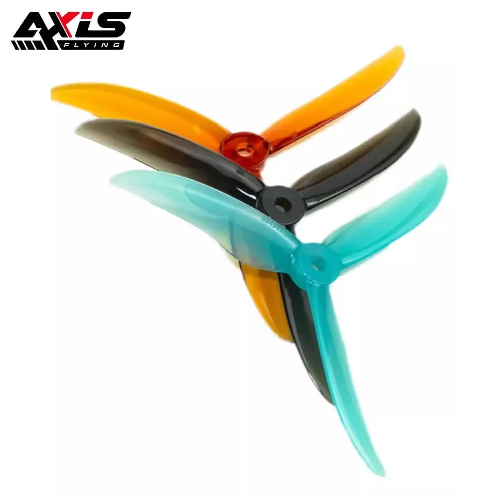 4pairs Axisflying BlackBird V2 BB39 Props 5Inch 3 Blade Propeller for MANTA V2 5 inch Carbon Fiber True X Frame Kits - 1