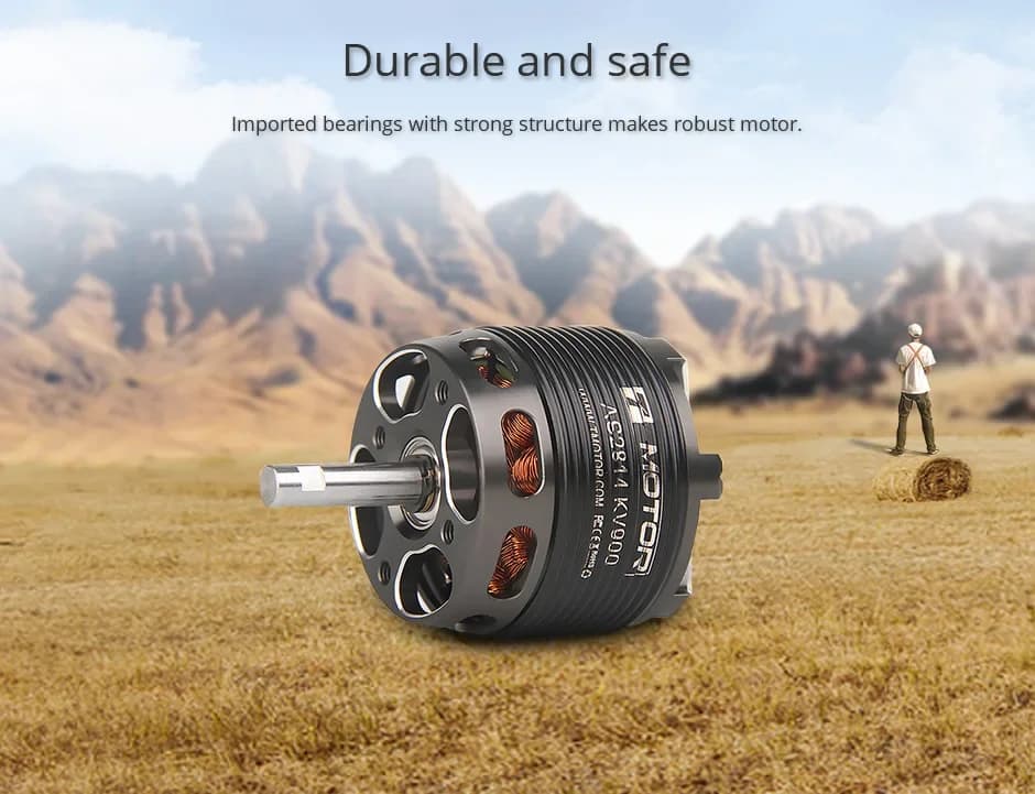 T-MOTOR T-Hobby Hobby AS2820 Brushless Motor Long Shaft KV600 KV880 KV1050 KV1250 For RC Drone Fixed Wing Outdoor FPV