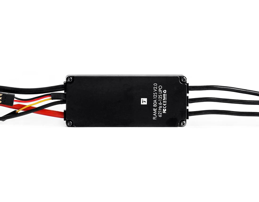 T-MOTOR FLAME 80A 12S V2.0 ESC Waterproof Brushless Speed Controller for Agricultural Spraying Drone JMRRC EFT E616P Frame 5