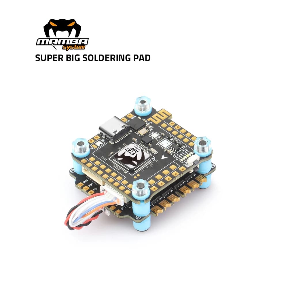 Diatone MAMBA F722 APP MK4 WIFII Flight Controller Stack F7 FC MPU6000 45A/55A/66A 4in1 ESC 128K BLHeli32 6S Dshot1200 - 1