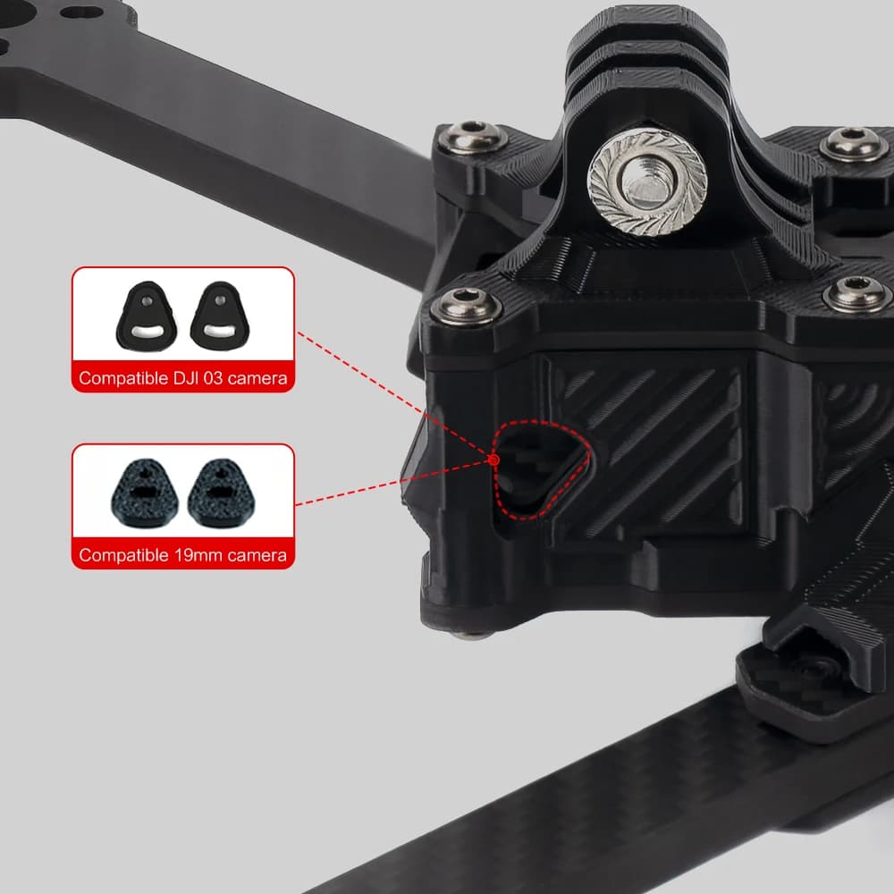 Original Axisflying Manta X7 Frame True X more stable Frame for 7 inch FPV Drone Long Range RC FPV Freestyle 6