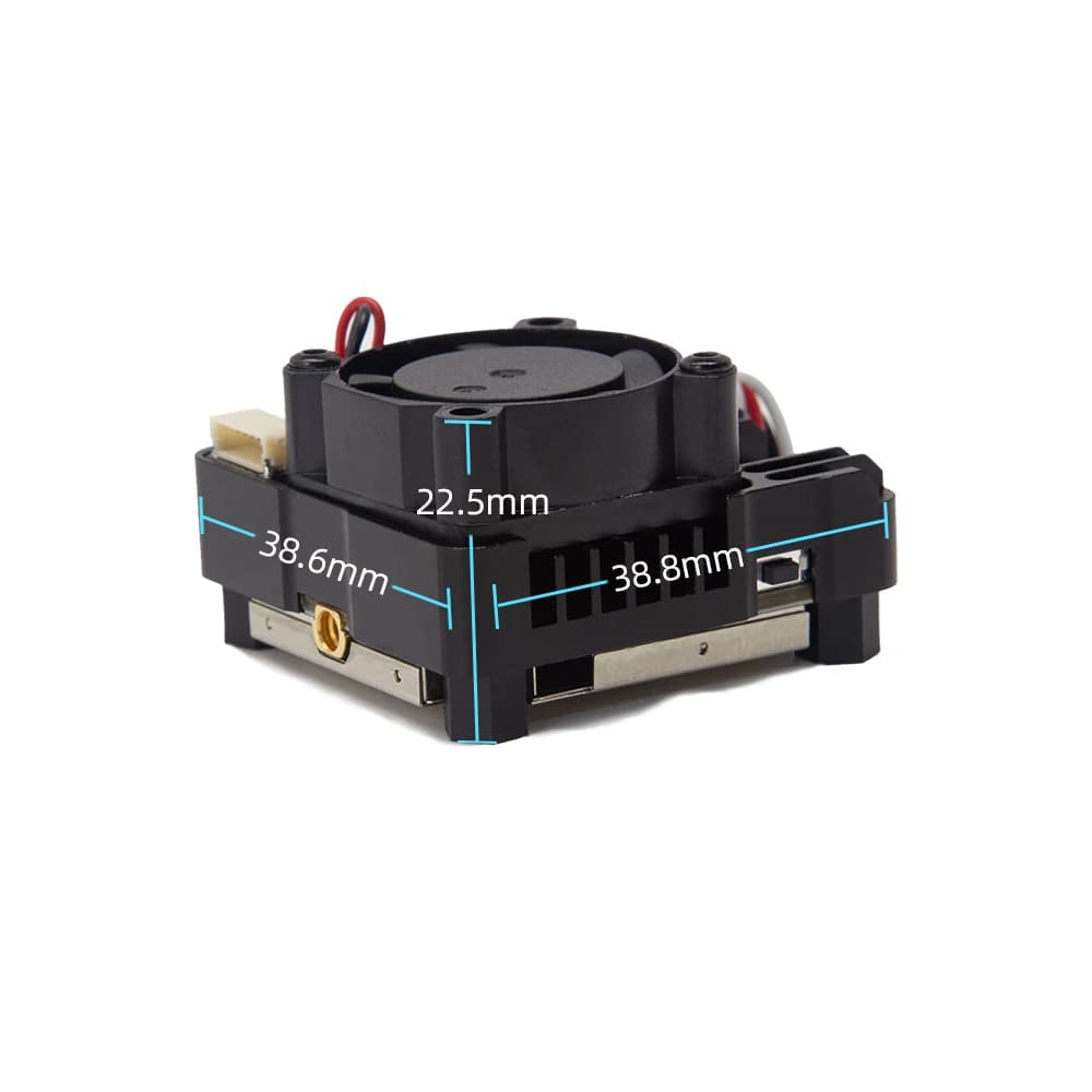SKYZONE VTX 1.2G 2.5W 56CH Video Transmitter High Power TX1225 with CNC shell Support 5G for FPV Long Range Fixed-wing RC Drones