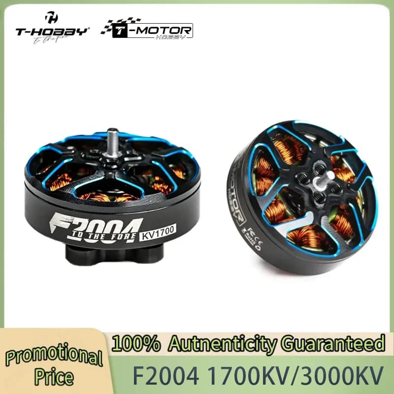T Motor T Hobby F2004 1700KV 3000KV Brushless Motor 3-6S Long Shaft for 3-5 Inch FPV Racing Drone - 1
