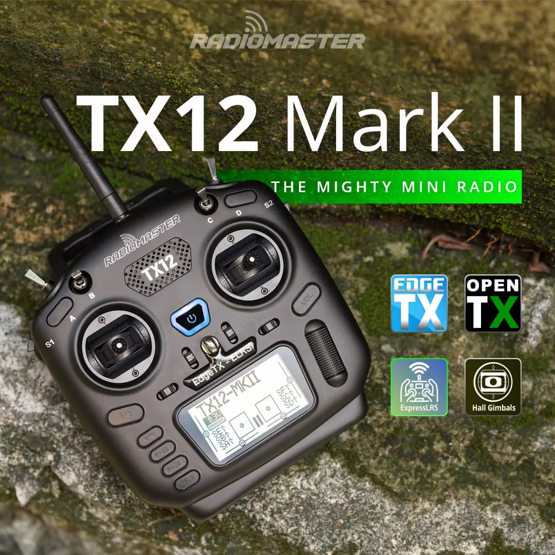 RadioMaster TX12 MKII Radio Control Transmitter 100% Original Brand New in stock - 1