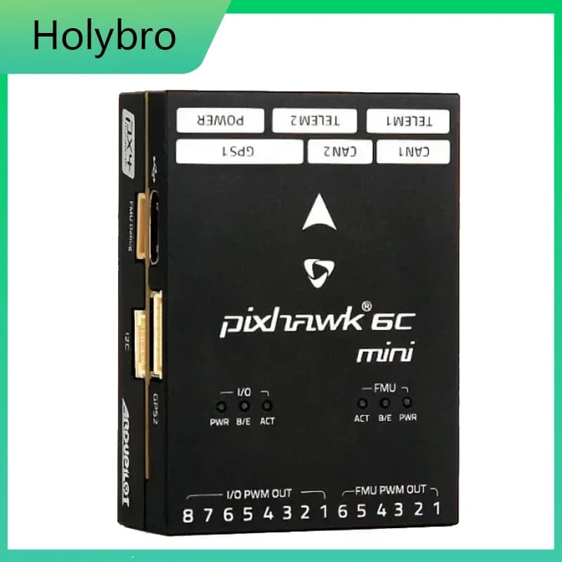 HolyBro Pixhawk 6C Mini Flight Controller M9N/M10 GPS PM02 V3 12S / PM06 14S Power Module Multirotor Airplane Parts - 1