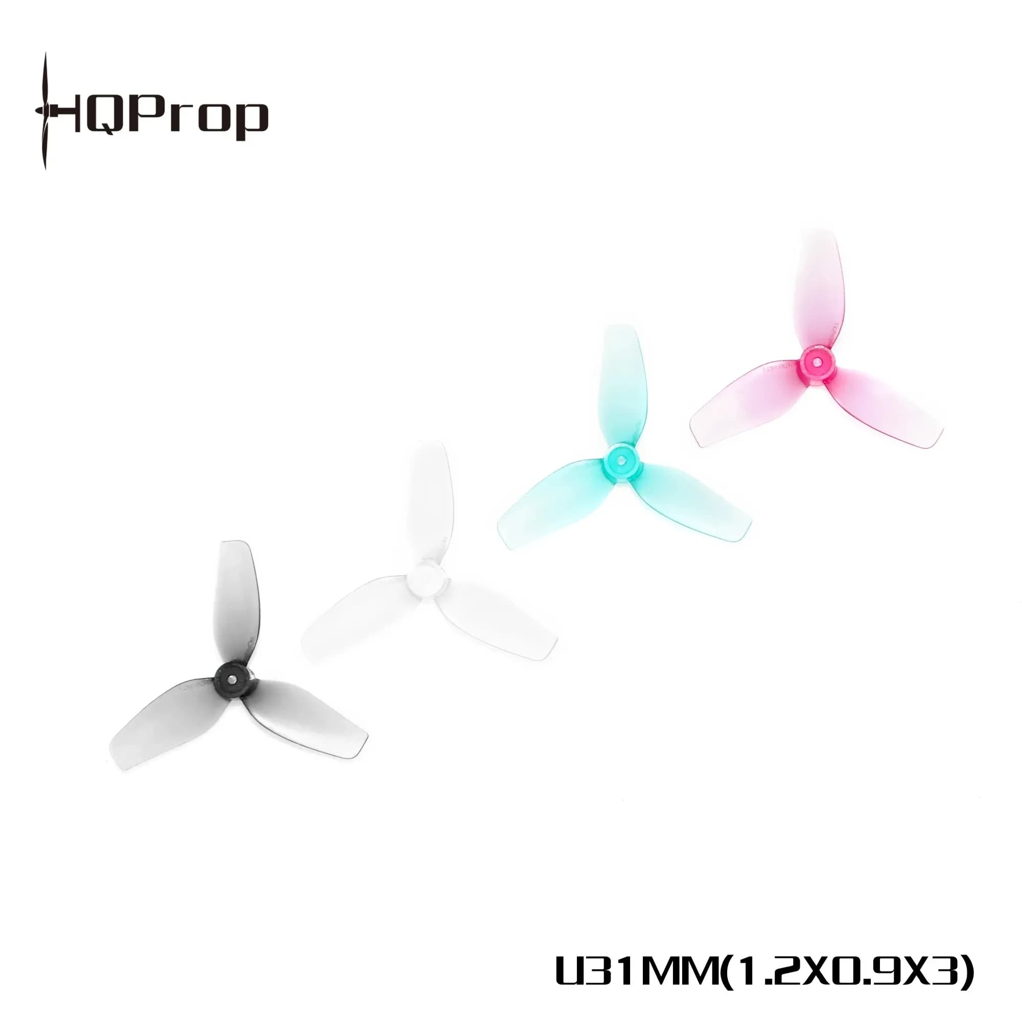 HQprop Ultralight Prop 1.2X0.9X3 31MM 1.2inch 1MM Shaft 3-Blade FPV Propeller CW CCW Mini Drone Accessories - 1