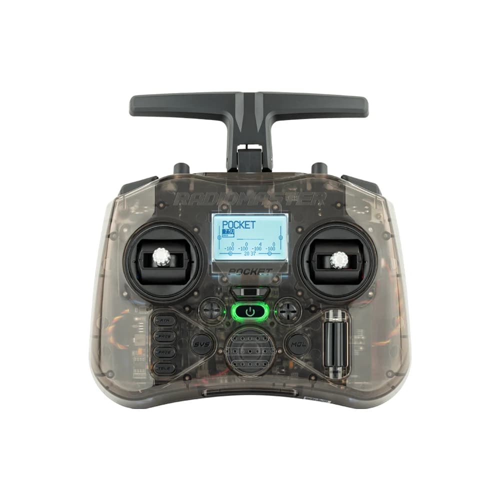 Radiomaster Pocket Hall Gimbal Transmitter Remote Control Portable Lightweight Built In LED Light Foldable Antenna 100% Original