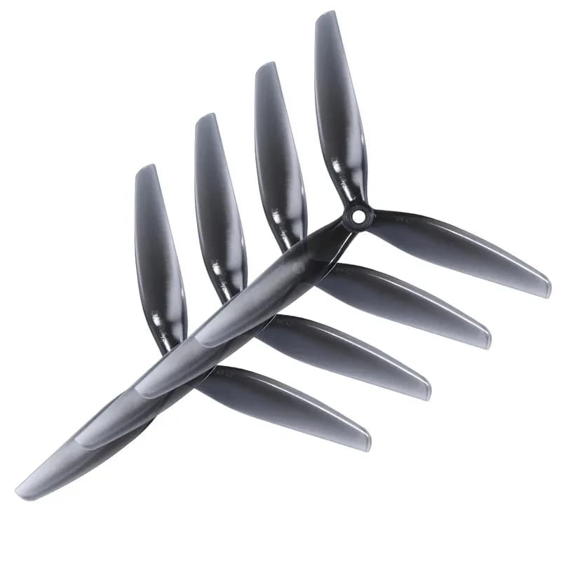 4/10 Pair HQProp 7X4X3 7040 7inch 3 blade/tri-blade Propeller (2CW+2CCW) Poly Carbonate Drone Aircraft Propeller 3
