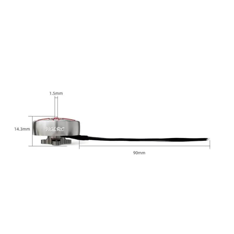 Hglrc Specter 2004 1800kv Brushless Motor 4-6s For Fpv Freestyle 3.5" Cinewhoop 5" Long Range Drone Diy Parts 6