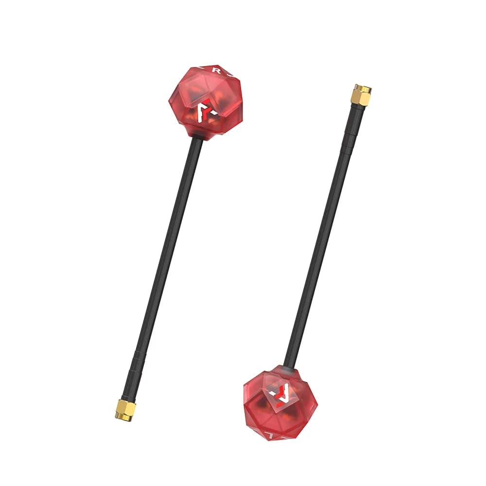 AXISFLYING Prism V2 Antenna for Long Range FPV, 5.8GHz High Gain Calibrated, LHCP/RHCP Drone Antenna with LDS Tech,Stable Signal 4