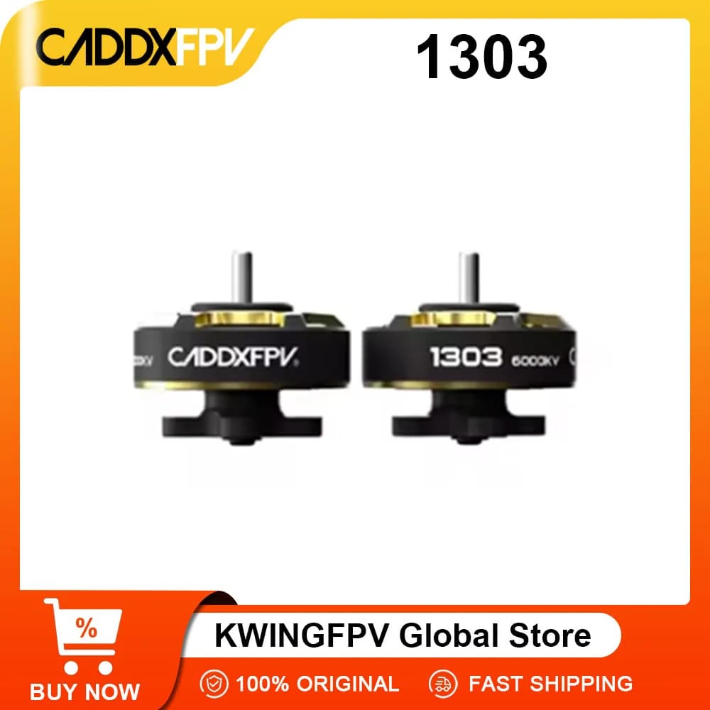 CADDX 1303 6000KV Brushless Motors For Racing Drone Gofilm 20 1PCS For Gofilm 20 2inch FPV Drones DIY Parts CADDXFPV - 1