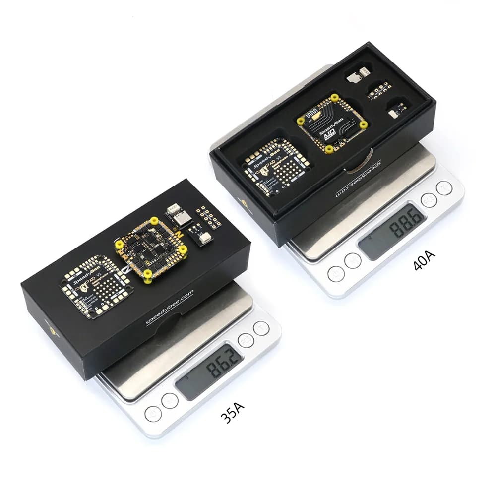 SpeedyBee F405 AIO V2 35A without CNC / 40A with CNC 25.5x25.5 3-6S Flight Control and ESC Integrated for Aircraft 5
