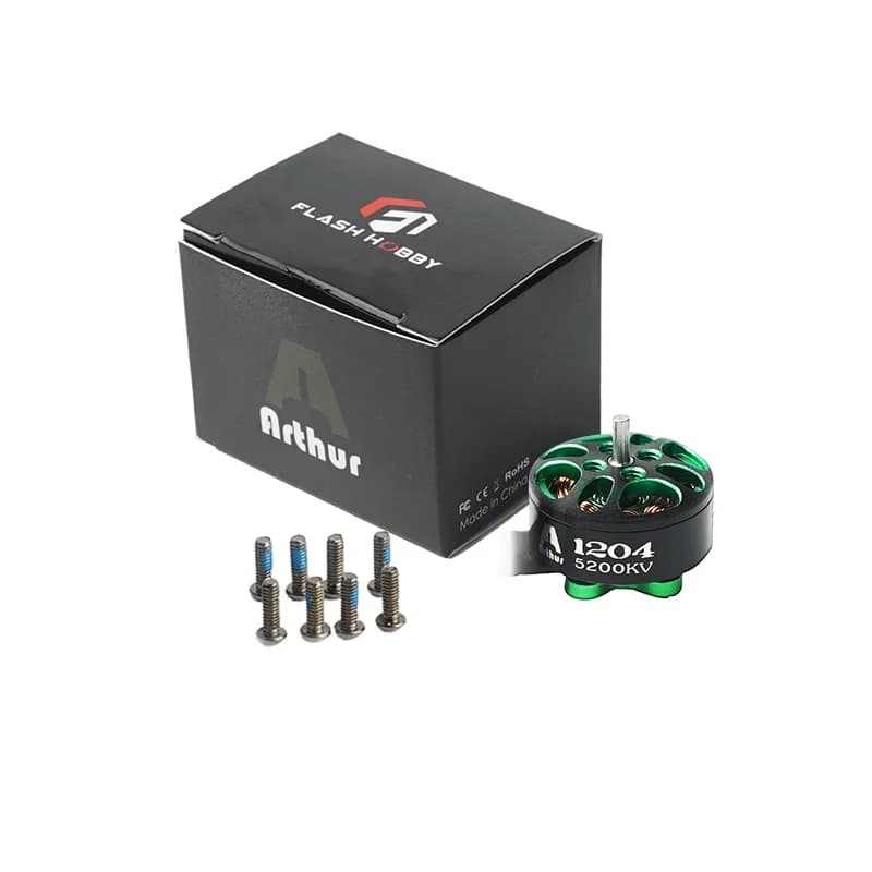 4Pcs/Lot FlashHobby Arthur Series A1204 1204 2500KV 3100KV 5200KV Brushless Motor for FPV Racing RC Multicopter Part 6