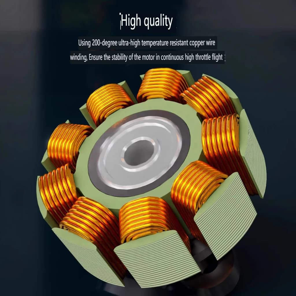 HGLRC Specter 1003 10000kv 1-2s Brushless Motor Compatible 1.6-2inch Propeller For Fpv 75mm Tinywhoop Toothpick Drone - 1