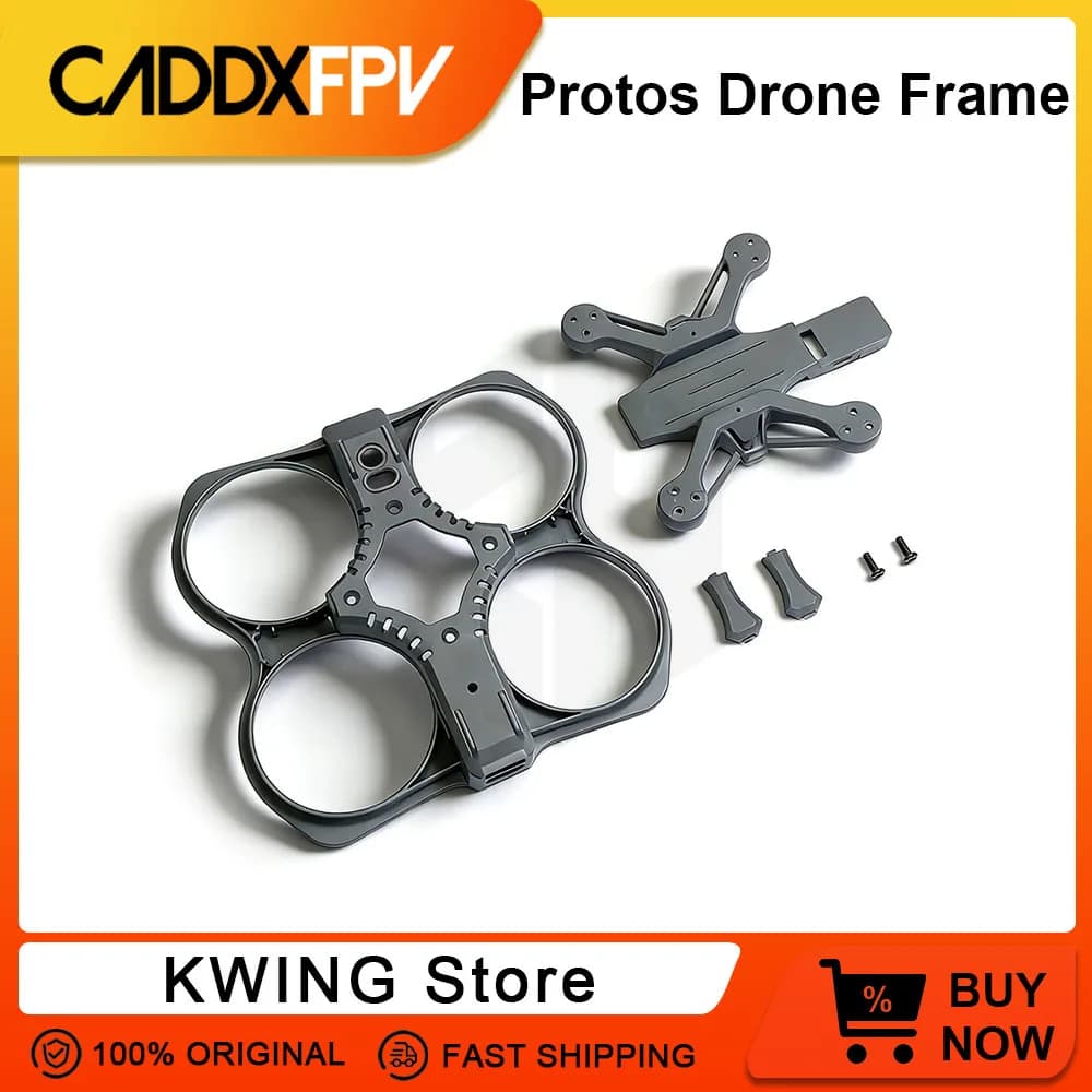 CADDX Protos Drone Frame Ultra-lightweight Brushless Whoop 1.6inch Frame For CADDXFPV Protos - 1