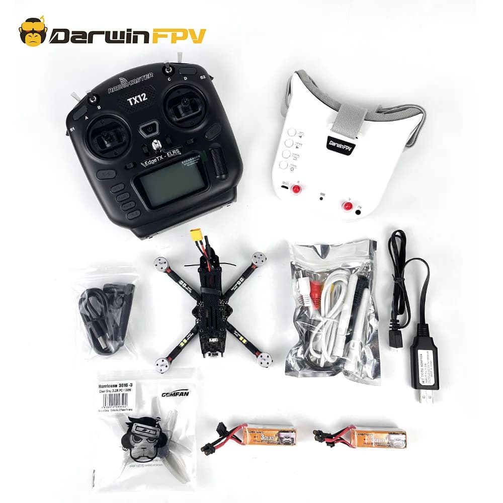 DarwinFPV Baby Ape 3 inch BabyApe Pro V3 RTF FPV Drone Flight Control Quadcopters  RTF FPV Drone