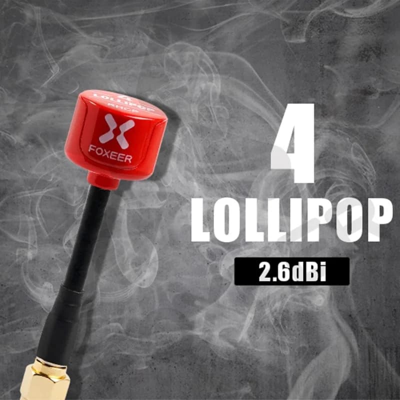 FOXEER Lollipop 4 Pro 5.8GHz RHCP FPV Antenna 2.5dBi High Gain Omnidirectional SMA For FPV Racing Drone Fatshark DJI Goggles TX - 1