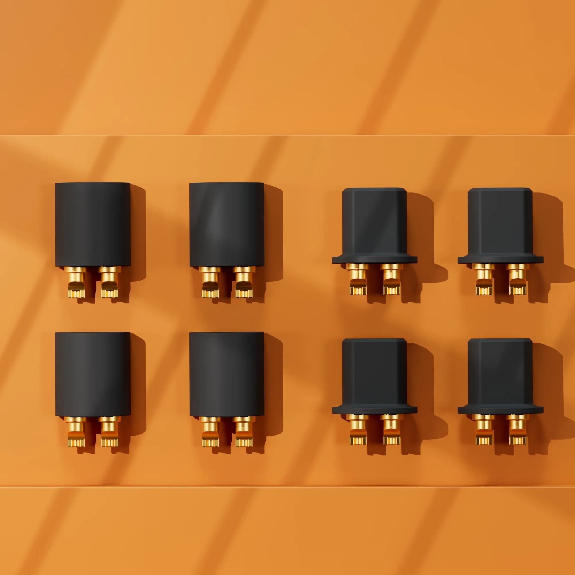 EMAX Official 3PCS EM2.0 Male Female Battery Connectors Plugs For RC Drone Airplane Car Accessories 5
